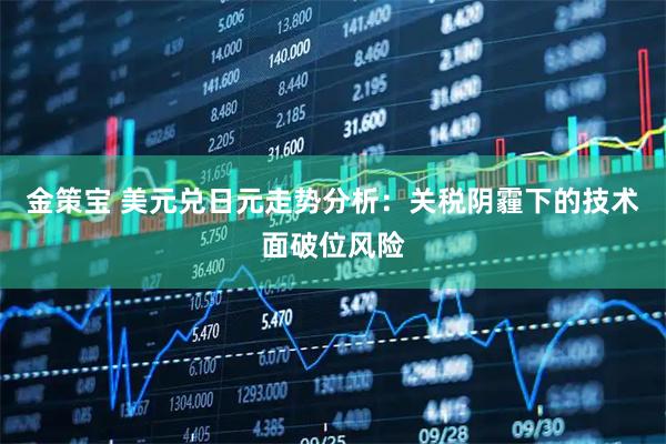 金策宝 美元兑日元走势分析：关税阴霾下的技术面破位风险